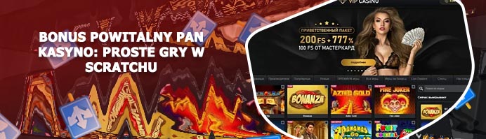 Pan kasyno bonus powitalny do